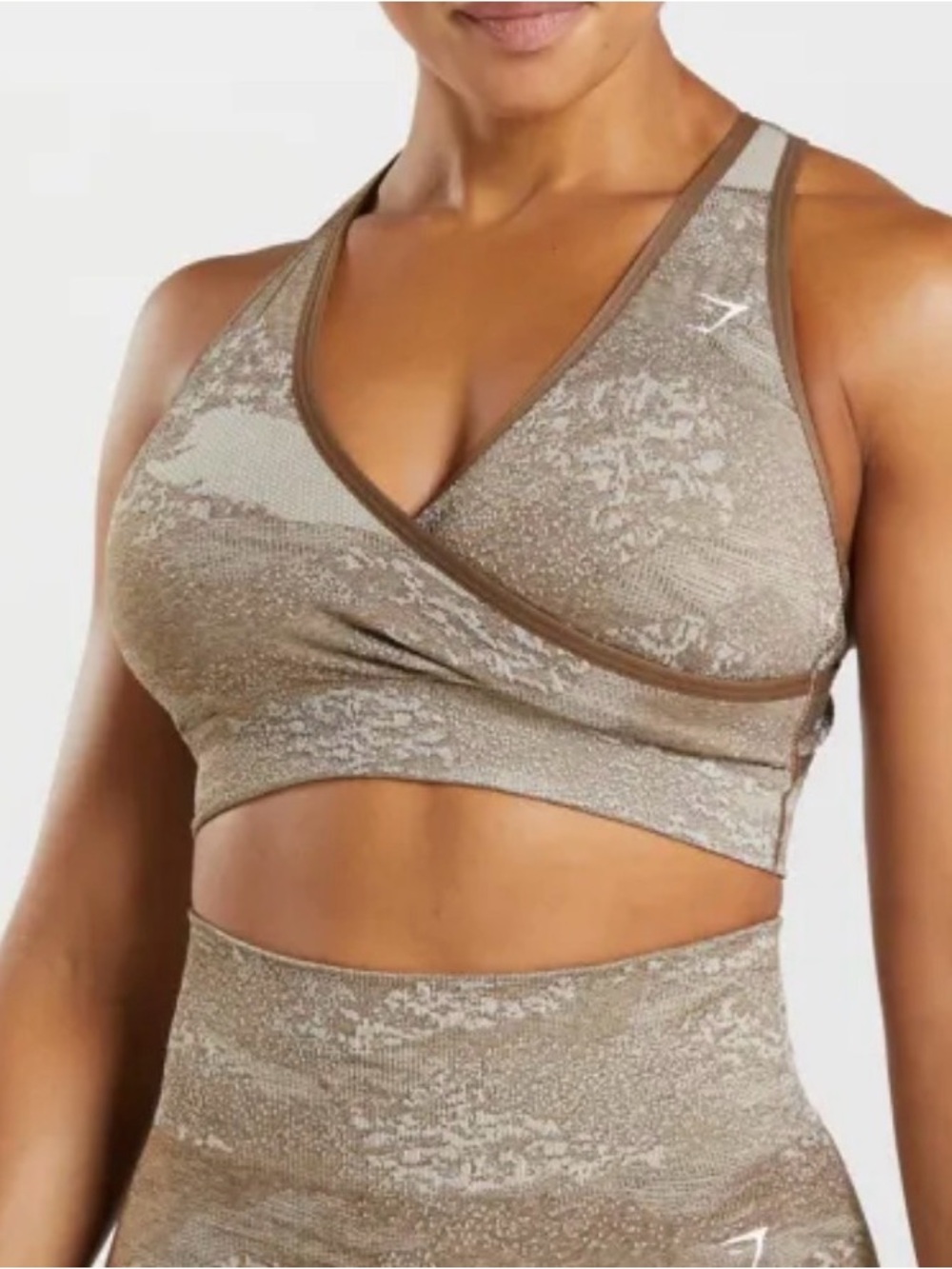 Gymshark Adapt Camo Seamless Sports Bra M